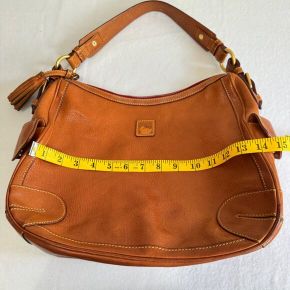 DOONEY & BOURKE Florentine British Tan Side Pocket Hobo - Picture 9 of 16